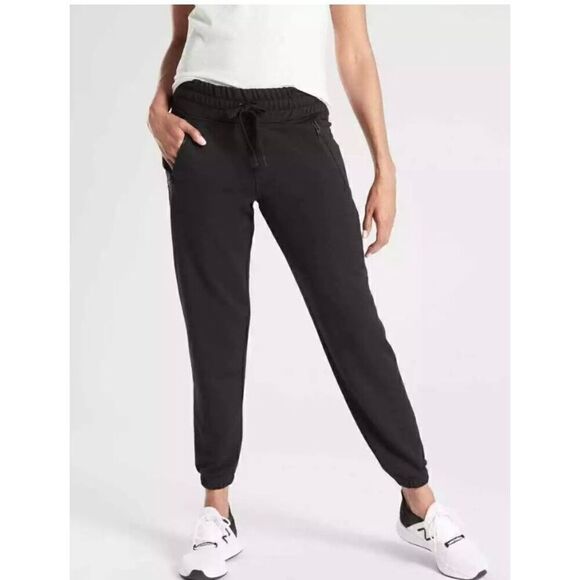 Athleta Bounce BlackJogger Black Small - Picture 1 of 9